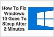 Windows 10 goes to sleephibernates after RDP session end